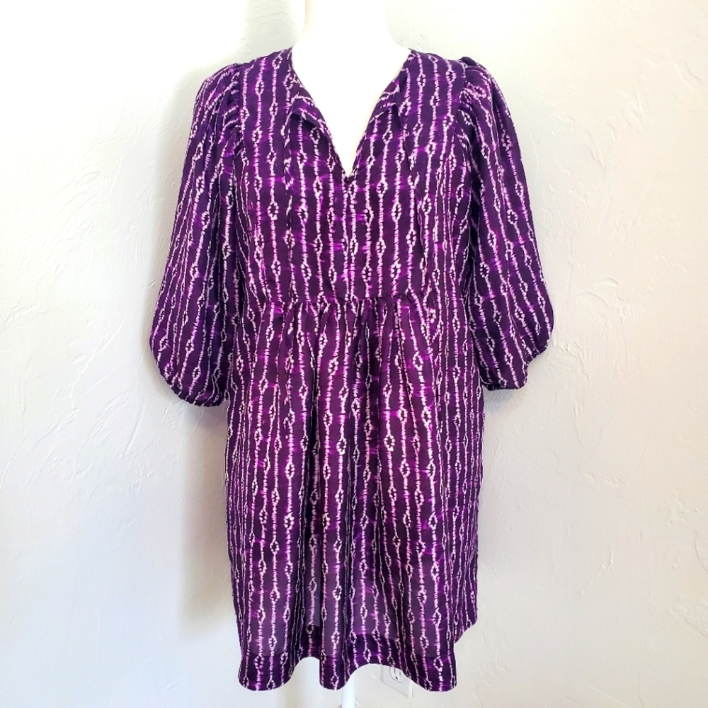 Anthropologie Sunner 100% Silk Dress